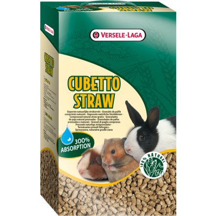 Versele-Laga  Cubetto Straw - Préselt természetes szalmapellet alom - 12l - 5kg