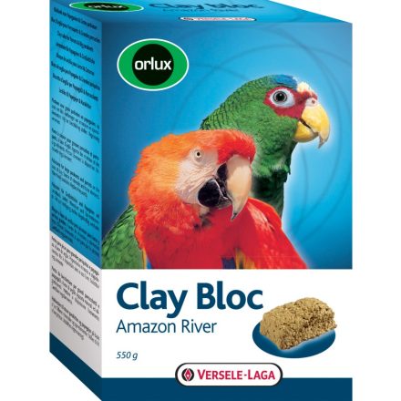 Versele-Laga  Orlux Clay Bloc Amazon River - Agyagtömb nagytestű madaraknak - 550g