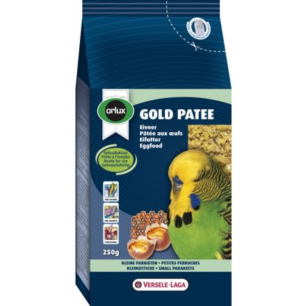 Versele-Laga  Orlux Gold Patee Small Parakeets- Mézes tojásos lágyeleség hullámos papagájoknak - 1kg