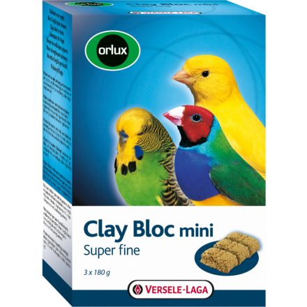 Versele-Laga  Orlux Clay Bloc Mini - Agyag tömb kistestű madaraknak - 540g