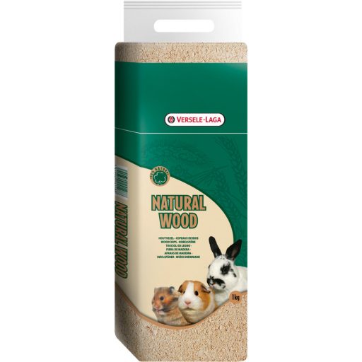 Versele-Laga  Natural Wood - Woodchips - Természetes alom - faforgács - 4kg