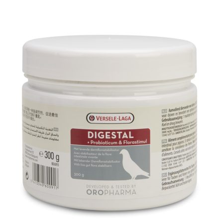 Versele-Laga  Oropharma Digestal - Bélkondicionáló probiotikumokkal versenygalamboknak - 300g