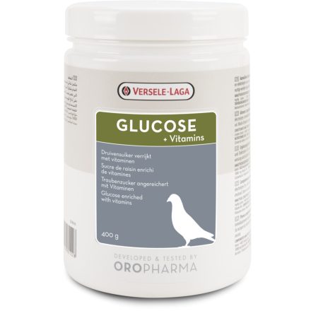 Versele-Laga  Oropharma Glucose + vitamins - Vitaminokkal dúsított dextróz versenygalamboknak - 400g