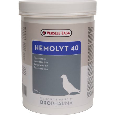 Versele-Laga  Oropharma Hemolyt 40 - Elektrolitok és állati fehérjék keveréke versenygalamboknak - 500g