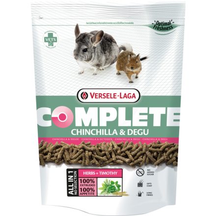 Versele-Laga  Complete Chinchilla & Degu - Rostban gazdag csincsilla és degu táp - 500g