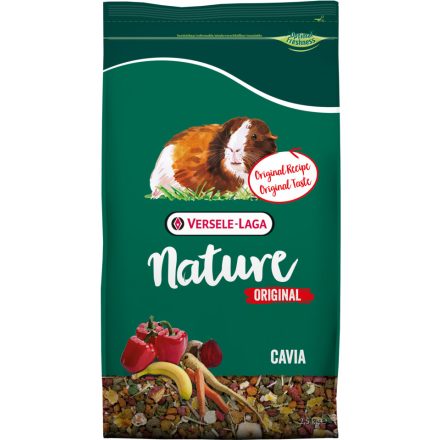 Versele-Laga Nature Original Cavia - Magas rosttartalmú tengerimalac táp - eredeti receptúra - 2,5kg