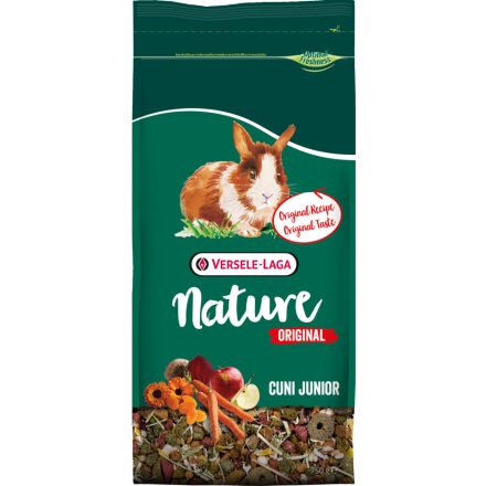Versele-Laga  Nature Original Cuni Junior - Nyúltáp keverék eredeti receptúra 8 hónapos korig - 750g
