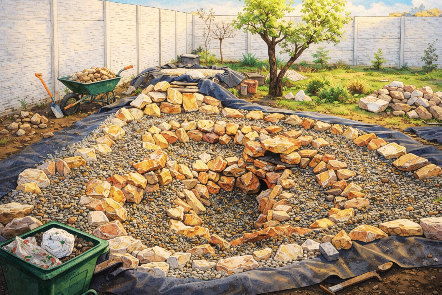 Hogyan építs kerti tavat?